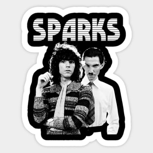 Day Gifts Sparks Retro Classic Music Sticker